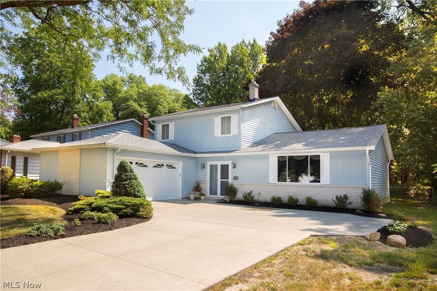 Meticulously maintained 3 bed 2 1/2 bath split level with ADDITIONAL office or 4th bedroom for all of your work from home needs! The updated kitchen including all appliances is open and airy and perfect for entertaining large or small groups. There is yet a full formal dining room in addition to an eat-in area in the kitchen which allows for extra convenience and options for dining. The living room adds a warm welcoming living space and the lower level family room is spacious yet cozy with an abundance of natural light accented by gorgeous woodwork detail to the fireplace.  Round off this move-in ready home with the primary bedroom and a true en suite full bathroom, as well as an additional full bath on the second floor. Unique and flowing floor plan with tasteful and neutral colors.  Large basement recently waterproofed has plenty of storage as well as a two and a half car garage leaving no new owner with any wants! Enjoy the fully fenced backyard with the kids or pets or just those p