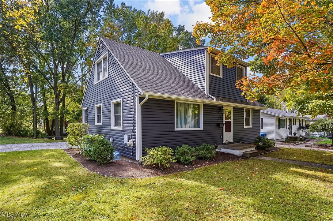 What a doll house! Hurry to this immaculate 4 bedroom, 2 full bath home in the popular Valley View allotment in Kent. New siding, roofing and gutters were just installed the first week of October. This spacious corner lot is perfect for gatherings or playtime activity with the family or furbabies. Inside you will find a delightful layout with a ample kitchen, dining area and living room. On the first floor is also 2 bedrooms and a full bathroom. Upstairs are 2 more very spacious bedrooms, with a Jack-n-Jill bathroom between the 2 bedrooms. The basement is partially finished and could be expanded to serve as an additional family room for the next owner. Glass block windows were installed for added security and comfort. The HVAC system was installed in 2022 with the ability to take on a central air unit, however the current owner never wanted one, or felt the need for one. Water tank 2022. Laminate all on the first floor newer in last couple years. This home is close to all the action in downtown Kent. Make sure you click the link above to take a self guided tour through the home. This is truly one to not miss.