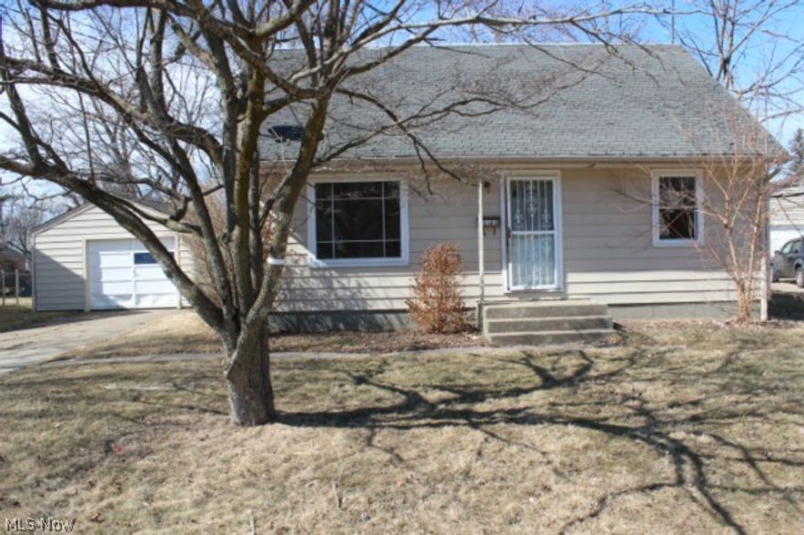 4 bedroom 1 1/2 Story With Aluminum Siding,Central Air,Added Family Room. Nice Back Yard/Sliding Glass D Oor To Patio/Quiet St. sold as is.