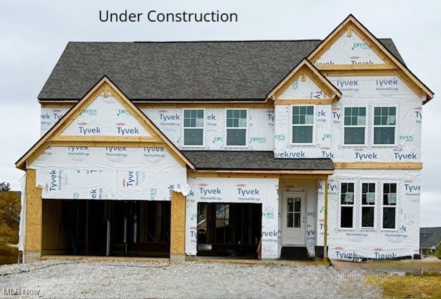 This beautiful Belleville floor plan by Drees Homes is set for completion in early spring and offers everything
you've been looking for. The three-car garage provides plenty of storage space, while the open-concept layout welcomes you into a
bright, airy kitchen that flows seamlessly into the sunroom—filling the home with natural light. Cozy up by the
fireplace in the great room or entertain guests in the finished basement designed for fun and flexibility.
Upstairs, grab the popcorn and settle in for movie night in the game room. With four spacious bedrooms and a
convenient upstairs laundry, this home is built for comfort and room to grow.
Enjoy outdoor living at its best on the covered porch, perfect for barbecues or a quiet evening outside.
Don't wait—this home won't last long!