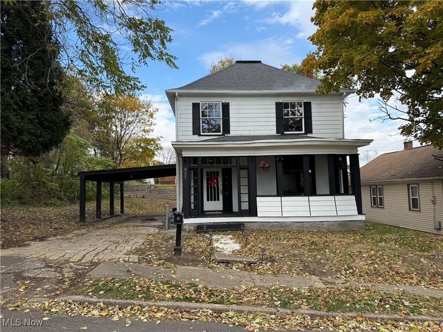 Welcome Home to 921 Orchard Grove. You’ll be welcomed in with an oversized entrance foyer with plenty of closet space and the large wood columns leading the way into the living room! The Living room offers a fireplace (buyer should have inspected),large front window and those beautiful built in book cases are an added bonus! The Dining Room has plenty of built in space to hold all those extra entertainment pieces you’ll need when your family comes for the holidays! The natural light from the large windows will be ever so pleasant on those cold winter mornings! The kitchen is conveniently located next to the carport for those grocery hauls! It features a new sink and Faucet! Upstairs you’ll find a large master bedroom and 2 additional bedrooms each with closets of their own! A large bathroom with extra storage space and access to the attic where the potential is great ! Finish it as a man cave or additional living space if needed! This home offers a carport and a covered front porch area! Plus, the “expensive” stuff is done- the Furnace, HWT, Interior Electric Panel and Exterior Electric Line and meter have been replaced as of 09/2025!  You won’t want to miss out on this home so call today!