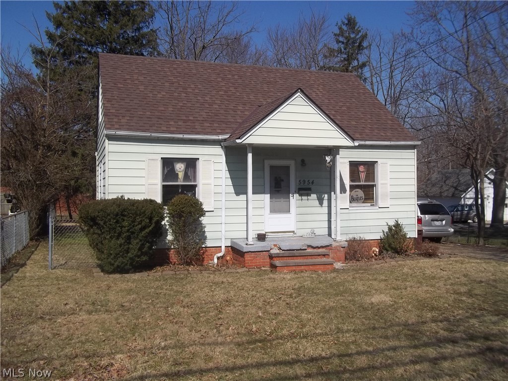 Needs TLC Cozy , 3 Bedroom Alum Sided Bungalow with Full Basement, Updated Kitchen and Bath Breaker Box Ceiling Fans In Both Down Bedrooms and Living Room for your Comfort, How Water Tank 4 Years old New Roof with Tear Off On House 2021, 2 Car Vinyl Sided Garage With Electric, Covered Patio Over looking Rear Yard, Conventional Financing Only, Great starter or Investment Property, Priced below Comparable Properties in Parma or Parma Hts