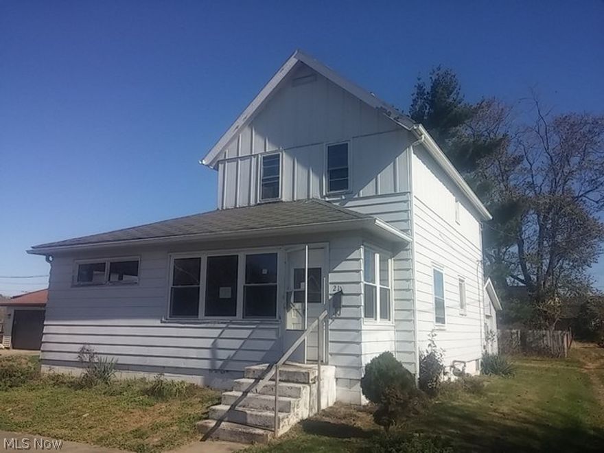 Great two-story home tucked away in a small neighborhood in Dover, close to shopping, Tuscarawas Fair Grounds, Union Country Club, and more. Home features large and bright living spaces with raised ceilings, an eat-in kitchen, small yard, and an over-sized one-car garage with a workshop. Come see the potential for yourself today!