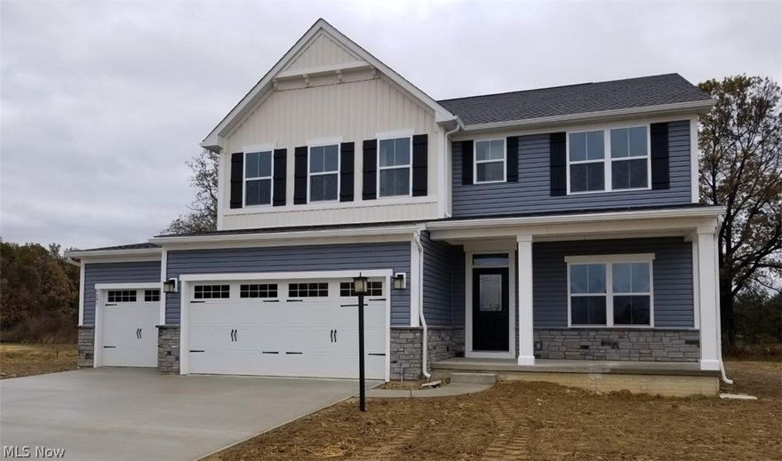 How does celebrating the holidays this year in a brand new home sound? If you answered amazing, then we have the home just for you. At the Reserve at Winfield Farms, we have a beautiful new home that is ready for you to move right in. With this unique opportunity, you get to enjoy all the benefits of building a new home, but without the wait. This gorgeous 4 bedroom home features many upgraded finishes and options such as a 3-car garage, cottage style exterior with a full porch, huge kitchen island, granite kitchen counter tops, high-end white cabinets, stainless steel appliances, gas stove, wall oven, upgraded luxury vinyl plank flooring throughout the first floor, wood oak stairs, owners roman shower, and so much more. This home is definitely a must see and will not last long. For more information, please call or visit today!