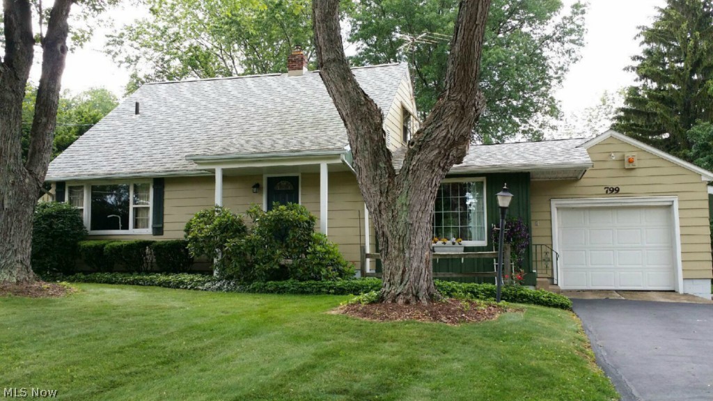 Beautifully maintained home that boasts “pride of ownership”. This cape style home is just as nice inside as it is when you pull in the drive! This is not your typical cape because it’s much more open than most offering nice size rooms throughout. The current dining area can double as a family room and leads out to a screened in porch overlooking the back yard, large open kitchen, cozy living room, large bedrooms, 1st floor full bath, 2nd floor offers 3rd bedroom and the basement has a finished rec room, bonus room that could be used as an office or bedroom and a second full bathroom. The basement also has an open area for the laundry and a workshop area. Don’t miss the storage under the steps and the door to the left that leads to a huge storage room! This great home sits on a gorgeous lot – just under an acre and has an outbuilding with electric which is great for outside storage. Don’t miss out on this find in Tallmadge. It won’t last long!