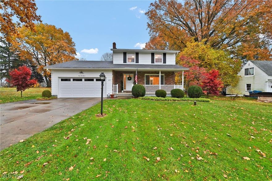 Built in 1968 and cherished by the same family ever since, this 3-bedroom, 2.5-bath home exudes pride of ownership and timeless charm. Every inch has been beautifully cared for over decades, offering the perfect blend of classic comfort and welcoming warmth.
Inside, you’ll find a gracious layout, designed for both relaxation and entertaining. The main level features bright, sunny rooms, a remodeled eat-in kitchen with granite countertops, a generous (waterproofed) recreation room that’s perfect for gatherings or hanging out with family and friends. The sunny three-season room invites you to unwind and drink in the peaceful views of the property, while the large back deck is ideal for outdoor dining or simply soaking up the scenery.The well-kept yard is truly something special—complete with a small orchard of 5 blueberry bushes, 3 apple trees, 2 pear trees (sorry, no partridge) and some concord grapes. The nearly one-acre lot also includes a large shed with a loft for extra storage and the John Deere riding lawnmower STAYS!! An additional smaller shed, and a charming little smokehouse add a touch of country nostalgia. The family also installed a BRAND NEW SEPTIC system in August 2025 to ensure the new owners would have no issues! Out front, the concrete drive is in excellent shape and includes a large turnaround for your convenience. A home like this is a rare find—thoughtfully maintained, full of character, and ready for its next chapter, so don’t wait, call your favorite Realtor and come see it for yourself!