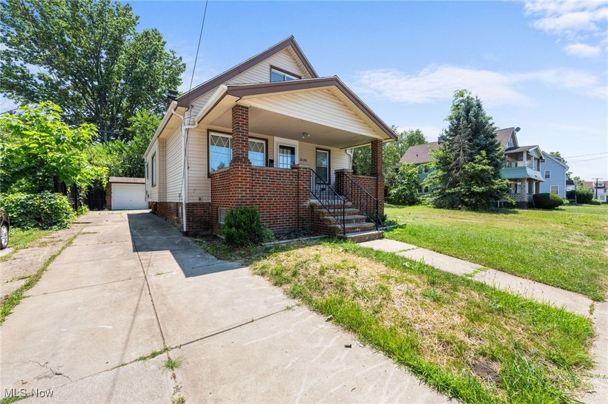 Welcome to this beautifully remodeled front porch gem. Remodeled from top to bottom with a newer furnace, hot water tank, Kitchen with all appliances, carpeting, refinished hardwood floors, interior paint throughout, garage door and electrical power to the garage, rebuilt chimney, roof approximately 3 years old and more. From the moment you step onto the inviting front porch, you'll feel right at home. Inside, the main floor offers a bright and open layout featuring hardwood flooring in the living room and the dining room. The Living room has a cute corner fireplace. Newly remodeled kitchen with all appliances staying and new LVT flooring. There are two spacious bedrooms and a full bathroom on the first floor and a large bedroom and bonus room/area on the second floor. There is also another bedroom and full bathroom in thelower level, perfect for extended family, a teen suite, or rental potential. Thoughtfully updated throughout, this home offers comfort, functionality, and room to grow, all wrapped in a welcoming, move-in-ready home. Close to the public swimming pool, sports fields, playground and tennis courts. The home is city violation free and ready for you to move right in.