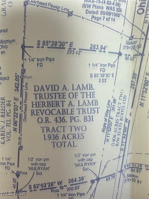 Vacant Land For Sale - State Route 339<br/> Waterford, OH 45786