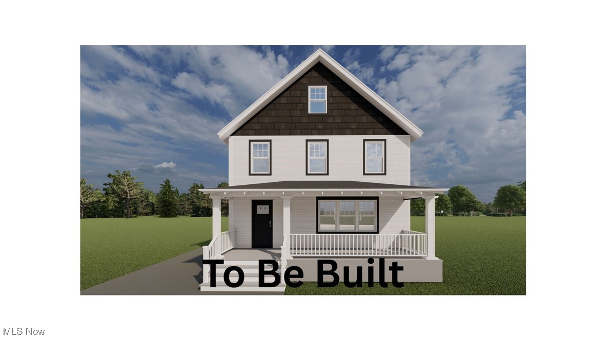 Gorgeous new construction University Heights! About 1700 sq ft of living area, plus a full, unfinished basement, great for storage or additional living area. Traditional colonial layout, but with an open floor plan first floor: eat-in gourmet kitchen open to the living and dining areas. First floor also includes powder room, mud room, first-floor laundry, and entry foyer. Upstairs are 3 spacious bedrooms and 2 full baths, including an en-suite off the primary bedroom. Act fast and you can still choose some finishes! Other features include a huge front porch, detached 2-car garage, brick garden shed, ceiling fans, high-efficiency HVAC. All conveniently-located near shopping, schools, restaurants, just minutes to Shaker Square, University Circle, Downtown Cleveland. Renderings are an approximation of the finished product. Contact us with questions!