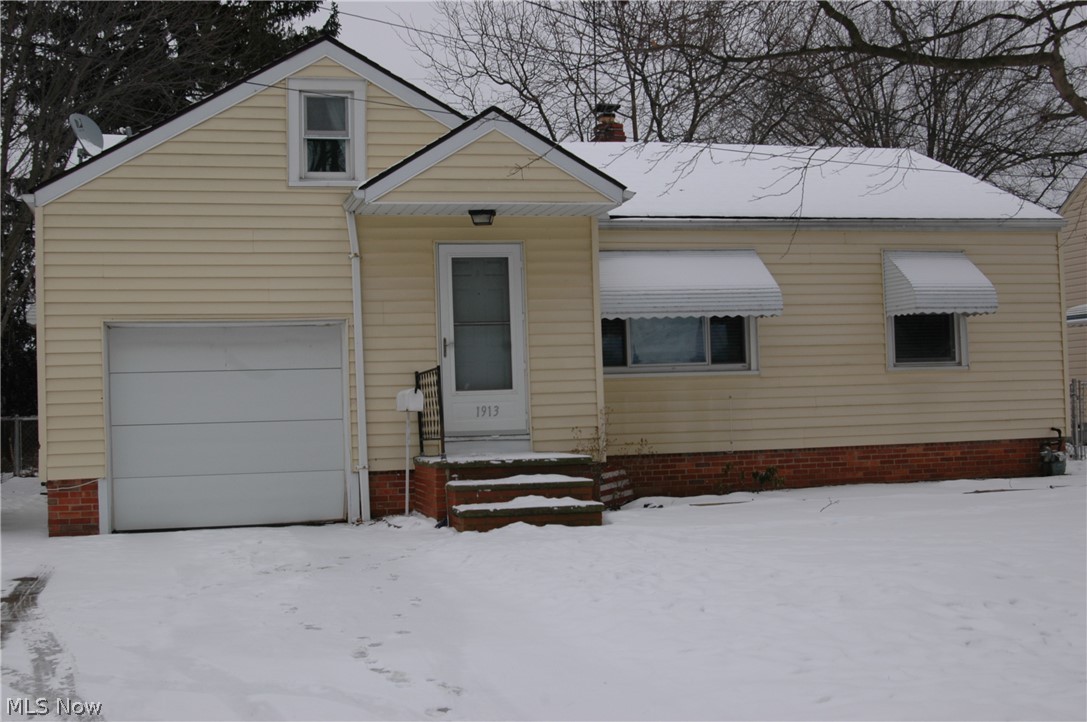 ~Perfect family starter home in a great neighborhood~ This classic cape has a functional open and airy floor plan, loads of storage and is great for entertaining. Generous living room-dining room combo is perfect for enjoying conversation and quality time. Galley style kitchen lends ergonomic ease when preparing the evenings culinary conquest. An additional two equitably sized bedrooms and updated full bath complete the first floor! Office or third bedroom on the second floor- hardwood floors, closet space and loads of storage access! Escape the monotonous day with an evening’s retreat to the enormous rec-room complete with full wet bar and plenty of space for games. Did I mention a second updated FULL bath? Sliders off the dining room to a sizable, raised deck overlooking the fully fenced-in yard. Glass block & all newer vinyl windows, newer asphalt roof and laminate flooring. A true must see… Come take a look before it’s gone!