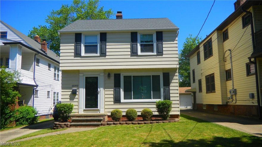 Located in desirable West Park, this 3 bedroom Colonial features gorgeous hardwood floors and newer windows throughout. Step into the bright living room with a brick fireplace and large front window. Move on to the classic dining room, and eat in kitchen, which complete the first floor. Upstairs are three bedrooms, the master has a porch overlooking the serene backyard. The full bath is immaculate. The full basement has a second full bath, and plenty of space for recreation and storage. Enjoy relaxing evenings on the covered back porch. This is a great location – close to restaurants, including take-out, shopping, and the highways. One year home warranty gives you peace of mind. See it today and you’ll want to make it your home tomorrow!