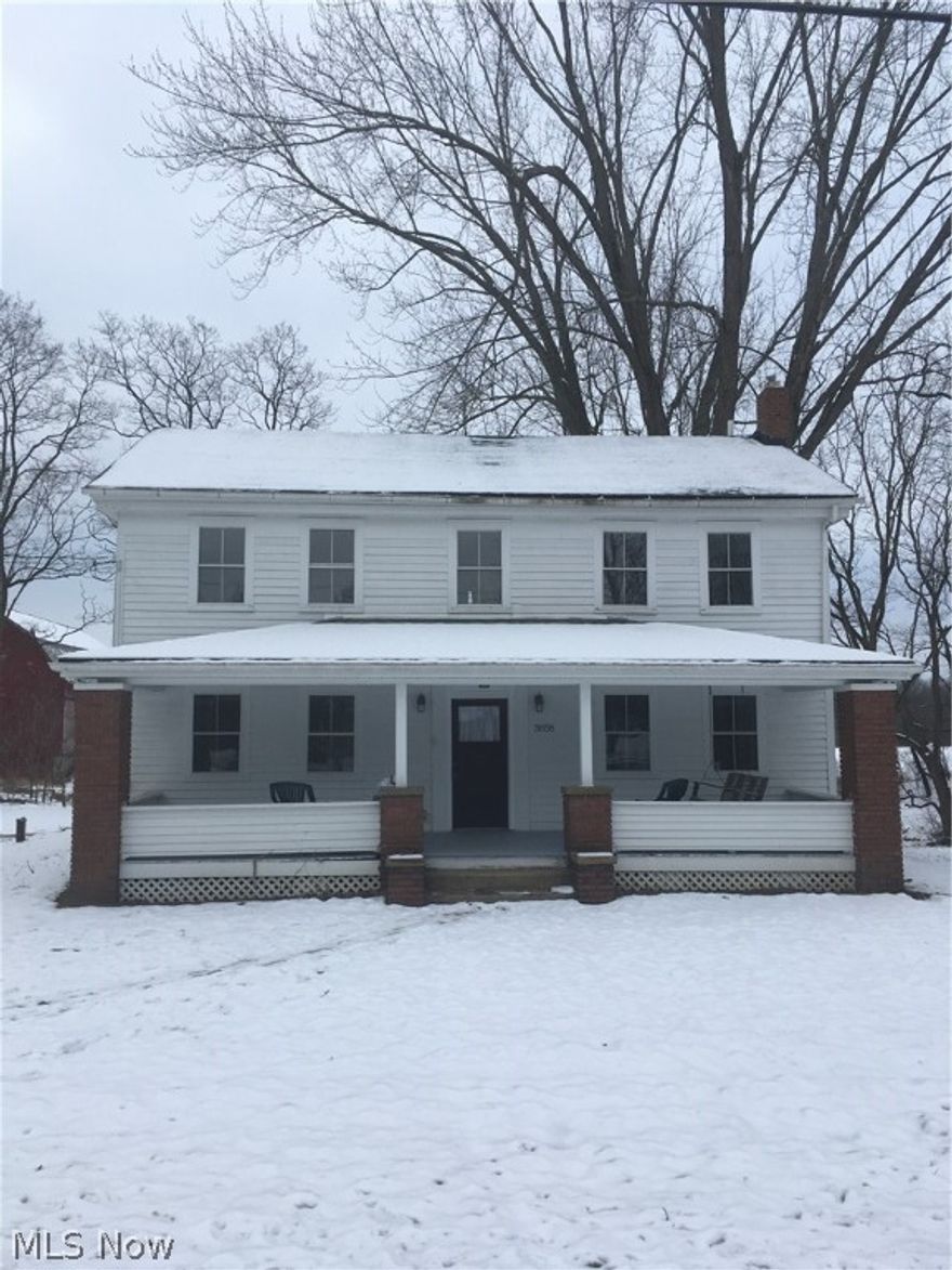 A Century home in Randolph Township with one acre of land.  The home features 4 bedrooms on the second level.  There is a large living room, dining room and eat in kitchen.  There is also a study, den, or possible 5th bedroom on the first floor along with the full bathroom.   A lot of space in this Century home.  Home has a newer roof and a new iron filter.  Many of the rooms have been freshly painted and all have natural hard wood flooring.
