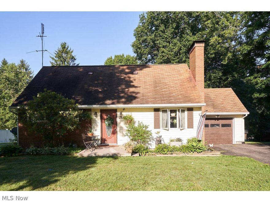 Move right in to this cozy & well- maintained 4 BD, 1.5 bath Cape Cod sitting on half an acre in Wadsworth! Boasting a kitchen with new flooring, double oven & gas stove, dining area open to the large living room with hardwood floors, wood burning fireplace and a picture window letting in tons of natural light, 2 generously sized 1st floor bedrooms and updated full bathroom. Upstairs you will find new luxury vinyl flooring throughout, 2 spacious bedrooms and an updated half bathroom. Also featuring a covered back porch overlooking the private, partially fenced in yard, 1-car attached garage, partially finished basement with large rec room and tons of storage space. Conveniently located near schools, parks, I76 and Downtown Wadsworth dining & shopping.