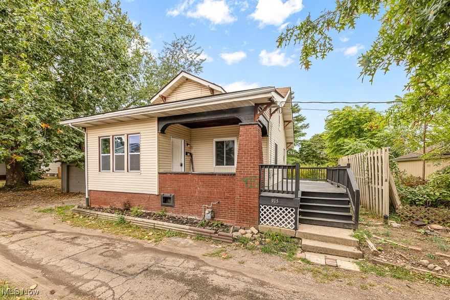 Welcome to 915 Rosemont CT, Canton, Ohio 44708. This cozy updated bungalow features a spacious eat in kitchen, 3 bedrooms, 1.5 bathrooms, a bonus room on the second floor and LVT flooring throughout the home. The partially finished basement has 1 bedroom and a half bath with washer dryer hookups. Outside the deck is perfect for outdoor entertaining or just enjoying beautiful days! Within close proximity to highways, restaurants and shopping centers! Call your favorite agent today to schedule a showing! 

Seller open to owner financing or other financing options.