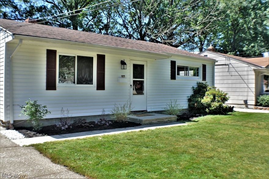Updated ranch in Bay Village! Minutes away from Huntington Beach and all of the shopping, entertainment, and attractions Bay has to offer. Newer flooring, decorative brick fireplace, and built-ins give the living room character. Sparkling kitchen with updated backsplash. Updated bathroom. All bedrooms and home have fresh paint which makes the home bright and feel brand new. Back patio and treed yard provide the perfect set up for entertaining and holidays. 2 car garage with room for storage. Enjoy this updated and improved, single floor ranch in a scenic setting. Make your appointment to view today!