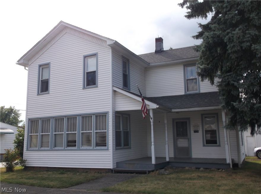 Great family home.  Large eat-in country kitchen with appliances.  Bright sun room.  Spacious living room and dining room. 4 bedroom with bonus room and 2 baths.  Vinyl siding & replacement windows.  Detached garage.  Immediate possession.  Motivated seller.