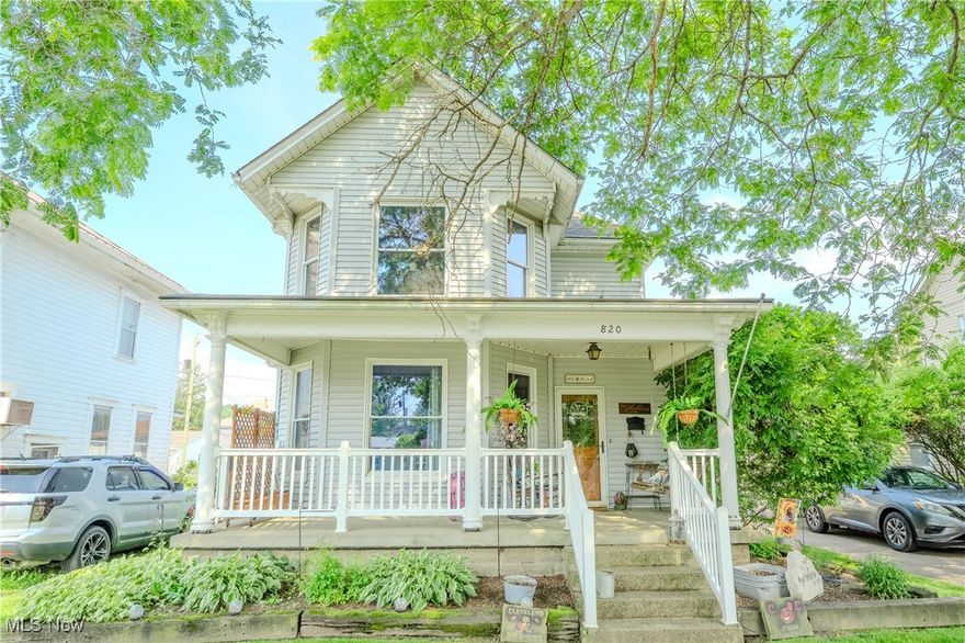 Welcome to 820 Walnut Street—a charming and thoughtfully updated home nestled in the heart of Caldwell, Ohio. This 3-bedroom, 1.5-bath residence seamlessly blends original character with modern upgrades, making it an ideal choice for those seeking comfort and style.

Step inside to find beautiful hardwood flooring flowing through the entry, sitting room, dining area, and into the spacious primary and secondary bedrooms. Original oak trim throughout the home adds timeless warmth and craftsmanship.

The recently remodeled kitchen is a true highlight, featuring gleaming quartz countertops, updated cabinetry, and modern finishes that make cooking a pleasure. The updated full bathroom offers clean, contemporary styling while maintaining the home’s classic appeal.

Enjoy year-round comfort and peace of mind with a newer central air unit (2023) and the addition of a Gutter Helmet system. Off-street parking provides convenience, while the fenced-in backyard creates a private oasis—perfect for pets, gardening, or hosting guests. Whether you're entertaining under the open sky or relaxing in your own retreat, the outdoor space is designed for enjoyment.

Located close to local amenities, parks, and schools, this well-maintained home offers a perfect balance of small-town charm and modern conveniences. Whether you're a first-time buyer, downsizing, or looking for a move-in ready home with character, 820 Walnut Street is a must-see.

Schedule your private showing today and fall in love with everything this inviting property has to offer!