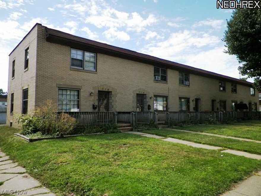 All brick 6-unit with 2 bds and basements! Private garages (2 new doors), new roof 2009, 3 hot water tanks in 2009, 1 hot water tank in 2016. Unit 710 fully rehabbed in 2009. $3k in tree removal and landscaping. All new front doors and storm doors. Some new glass block. 708 has updated kitchen, flooring, bath. 710 was remodeled in 2009. 712 has a new bathroom and hot water tank. 714 is being remodeled now. (only one vacant). Bath, kitchen, flooring, and paint. 716 has updated bathroom. 718 has updated flooring and kitchen (wainscoting, counters, cabs, etc). Partial new concrete driveway and garbage hopper pad.