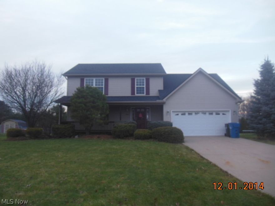 WOW! Large colonial with vinyl siding, deck and enormous backyard await the Buyer looking for value in N. Ridgeville! New carpet, fresh new paint, vinyl flooring, fireplace in the family room, full unfinished basement ready for you to finish the way you like. Lots of living space for the Buyer wanting more room for oversized furniture. Kitchen has oak cabinets and plenty of countertop space to express your culinary talents. Desirable area with nearby local amenities and highway access within 2-3 miles. See attachment for PAS requirements and WFHM offer submittal information in MLS document section.