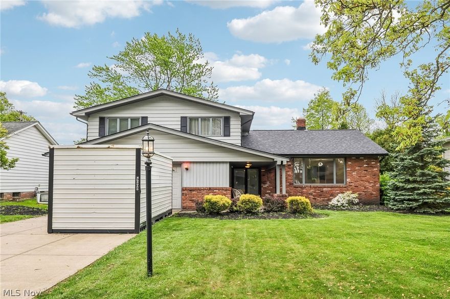 Welcome to this beautifully maintained split-level home in the heart of Lyndhurst! This move-in-ready property features stunning hardwood floors throughout the main living areas, soaring cathedral ceilings, and a cozy wood-burning fireplace that creates the perfect atmosphere for relaxing or entertaining.

Major updates have already been completed for peace of mind, including a new roof, new furnace, new AC, and new gutters. The second floor features brand new carpet, while the bedrooms have been freshly painted, giving the home a clean and updated feel throughout.

With its spacious layout, timeless charm, and big-ticket improvements already done, this home is the perfect blend of comfort, style, and functionality.