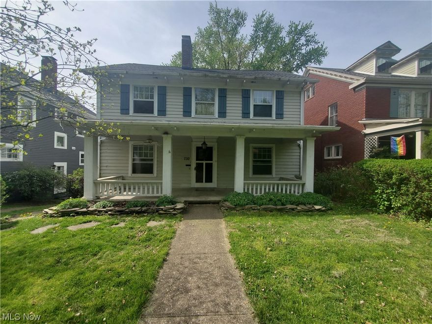 Location Location Location! Excellent opportunity in the Fairmont Historic District! One of Zanesville's most desirable neighborhoods! You are surrounded by beautiful, well-maintained homes with sidewalks and easy access to schools, a playground, and walking trails! Excellent opportunity come in and make this house exactly what you want! Large, stately rooms, formal living, formal dining, den, large, moder kitchen with granite countertops! Massive master bedroom with sitting room and private access to the main bath. Main bath has a tub and a separate shower and dual sinks! The large windows let in a ton of natural light! The attic is huge and offers a ton of potential. Brand New Roof and newer mechanicals including a whole house tankless hot water heater. Although larger, the most recent sale on the street was over $300,000!