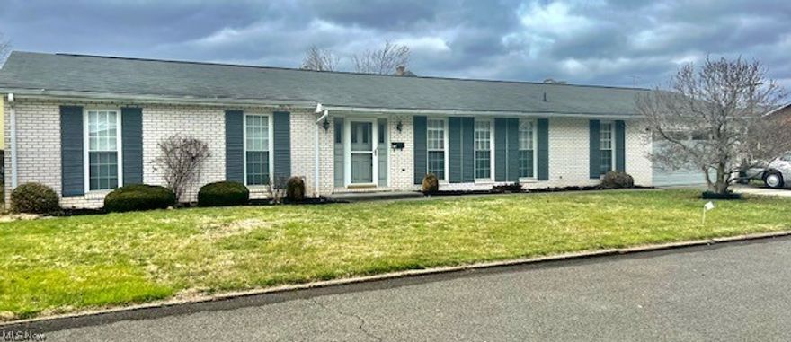 This is a great USE OF SPACE one level brick ranch home without a basement.  This is an estate and is selling "as is" and there are no guarantees warranties of any kind.  Super large garage with closets.  This home will need some updates at some point, but is move in ready.  Formal Dining Room with a Breakfast Nook off the Kitchen and a Living Room and a Family Room also.  The laundry room is located near the garage entry.  Do not "blink" on this one!  Seller requests Buyer Bank Pre-Approved Showings.  All sq. ft. and rooms sizes approximate only.