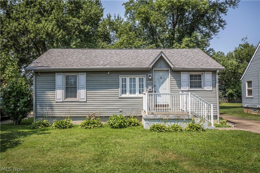 Welcome home to this cozy and cute ranch located in Plain Schools. This home includes roughly 800 square feet, two bedrooms and one full bath. Great size lot and many improvements. The house is move in ready. Kitchen has been upgraded, tons of cabinets and all appliances stay. New carpet, neutral coloring. Hardwood flooring. And located close to amenities. Could be rented for $700. Home does have security as well. Call/text for your private showing today!