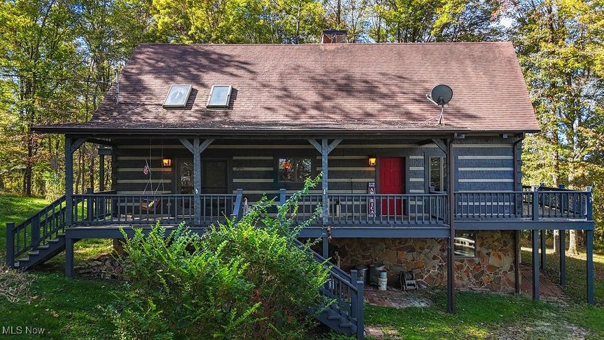 MAKE AN OFFER!! Charming Log Home on 3.95 Wooded Acres!!

* Stunning stone fireplace
* Panoramic windows with wooded views
* Main floor bedroom and bath
* Oak kitchen cabinetry
* Separate dining area
* 500 sq..ft. 2nd floor primary with ensuite and min-split unit for heating and cooling
* Loft
* ~1300 sq. Ft. lower level with endless possibilities, ROOM TO ADD ANOTHER BEDROOM AND BATH!
* Public water, Sewer septic which was pumped last year
* Private but convenient only one mile from Hickory Grove Market