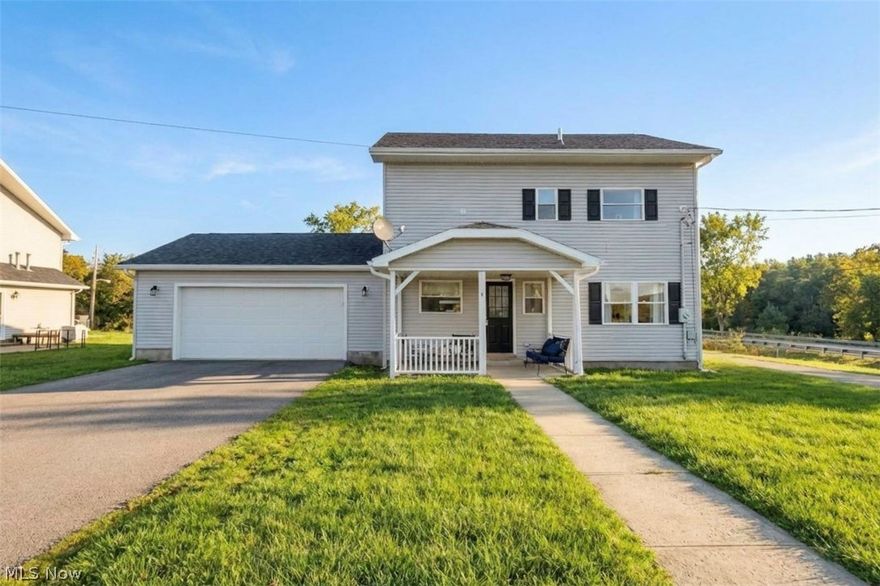 Beautifully remodeled waterfront condo looking for it's new owner(s)! This home was not only renovated inside and out, but also offers a new oversized 2 car attached garage that has been added with a double closet for storage. Enjoy the neighborhood lake views. Enjoy your favorite drink on under the covered porch or back patio. This 3 bedroom, 2.5 bath home offers a wow kitchen with pull out drawers and a coffee bar, diving area, large living room and a full unfinished basement waiting for your vision for additional living space. All has been renovated in great detail, new roof, windows, siding, covered front porch added, paved driveway, 95% Efficient furnace, air conditioning, 50 gallon gas hot water tank, back patio, vinyl privacy fence, luxury vinyl plank throughout the entire main level, new carpet and tile in the upper bedrooms, bathrooms and laundry, all new kitchen cabinetry and counters, stainless steel microwave & dishwasher, a second option for laundry on the 2nd level in addition to the lower level, all 3 bathrooms are completely new as well as all light fixtures throughout. Monthly homeowners fee is only $175.00 per month and this condo sits within a township, so no RITA taxes! Schedule your private viewing to see if this is the home you have been waiting for within a new condo community offering lake views all year round!