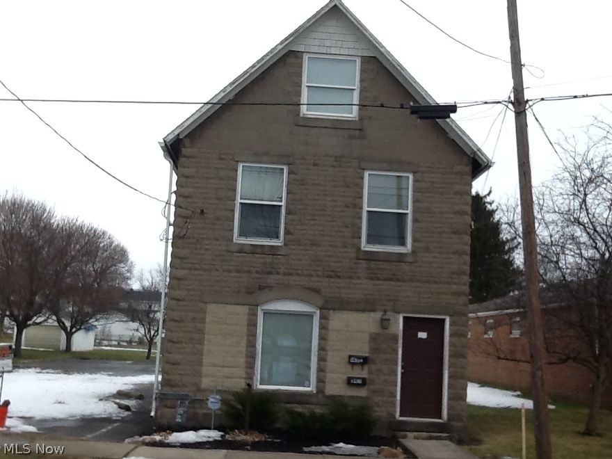 Beautifully refurbished concrete building, zoned Residential/Commercial to accommodate office space and/or living suite. Ceramic tile throughout the main floor with 12x18 office area, 13x14 Kitchen, full bath with a shower stall. Covered back porch with separate entrance leading to second and third floors.  2nd floor has a full bath, 8x9' laundry room, 11 x 18 bedroom/office, 8x14 Kitchen and 7x11 office/storage room. Additional 15x10 and 10x10 areas on 3rd floor. Street parking only. Next to Lodi Post Office.