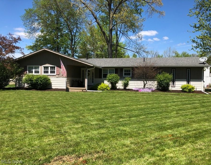 This house is the definition of turn-key! The 3 bedroom ranch has been completely updated and sits on a large corner lot. Kitchen was totally remodeled in 2014 with granite countertops, large under mount sink, new cabinets, soft-close drawers, and new stainless steel appliances. Luxury vinyl flooring also added in 2014 in the kitchen and foyer. New carpeting, trim work, and doors were installed in 2014. Two of the bathrooms were remodeled in 2014 with new tile, toilets, and sinks/vanity. The spacious laundry room includes tons of storage space and was remodeled in 2017 with new drywall, paint and trim work. The third bathroom was updated in 2019 with a brand new shower, sink, and toilet (17). New A/C installed in 2016. Enjoy a relaxing night on the patio with a brand new large concrete patio in the backyard installed in 2018. If that wasn’t enough, enjoy the amazing amenities of Aurora Shores! 2 pools, 305 acre lake for boating and swimming, 4 tennis courts, 2 playgrounds, basketball c