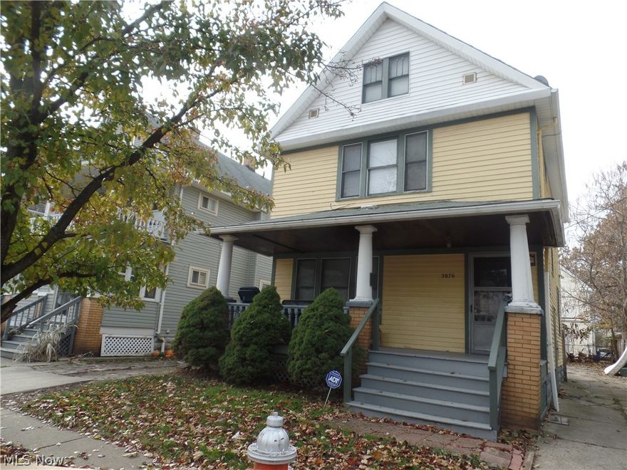 Classic century home located on Cleveland’s west side. Gorgeous colonial style with original crown molding. With a nicely sized kitchen and large formal dining room this home has loads of entertainment potential. 3 bedrooms and the main bath are located on the second floor with beautiful built in storage. A large open basement includes a second full bath and plenty of space for storage. Call today!!