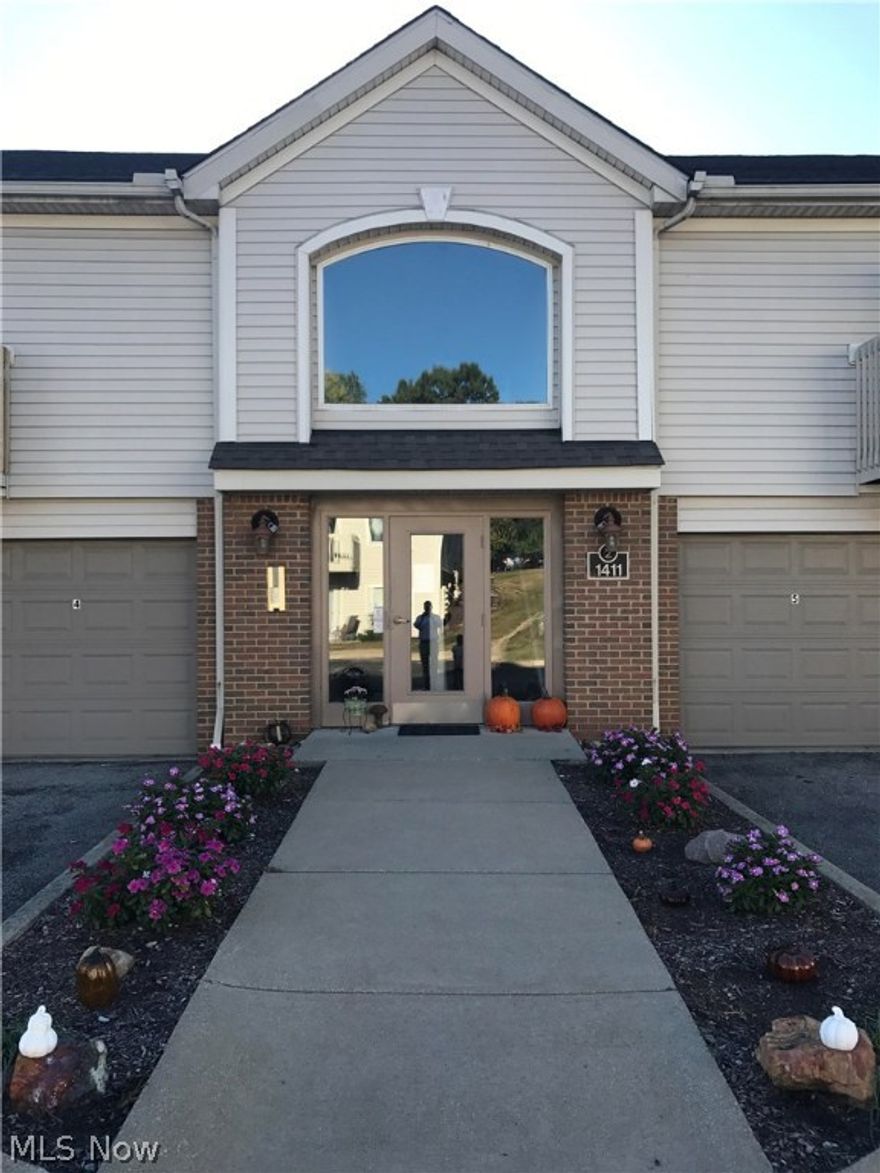 Classic, Open and Pro Decor 2 Br, 2 Full Ba End-Unit Condo Home on Treed Yard Complete with 1-Car Attach Garage & Balcony-Centrally Located to 6 Corners: Tallmadge, Chapel Hill, Akron, Cuyahoga Falls, Munroe Falls, Silver Lake, Stow, etc & Absolutely Every Poss Amenity Imagine Off Howe Rd. Home Features Inviting Oversized 20X13 Vaulted Great Rm w/ Slider, Vaulted Multi-Cabinetted/Full Applianced Kitchen (Stove, Frig, DW) w/ Break Bar &  Vaulted DR All Overlooking Rear Treed Yard; Laundry Rm w/ Washer & Dryer. Home Includes Separate Owner Suite w/ Full Ba, Full Walk-In Closet & Gorgeous View of Treed Rear/Side Yds (3 Windows); Addl 2nd Br w/ Closet & Access to 2nd Full Ba. Tenant(s) Have Use of Gym, Pool, Studio & Kitchenette in Main Building. Basic Cable & Trash Provided For. Tenant(s) Responsible For Monthly Water & Sewer ($30 Avg), Electric ($40 Avg) & Heat ($55 Avg)-All Variable/Dependent Upon Usage. Background Check, 1st Month's Rent & 1 Month's Worth Security Deposit All Up Front.