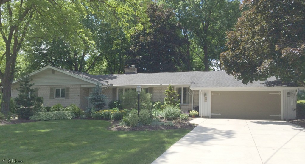 Your Lucky Day! Well-appointed-like 4-Bedroom 2.5 Bath Picturesque Ranch on Scenic Neighborhood street. Professional landscape invites you into welcoming foyer. Sizable Formal Living Room and Formal Dining Room. Relaxing Family Room with Hardwood floors and updated certified furnace fireplace. Clean as a whistle Cook's Kitchen with newer counter tops , stove, dishwasher, and built-in desk. Entertainment options continue; Plenty of natural light in this newer addition Family/Media Room leading to deck and extensive newer paver patio. Large Master Bedroom Suite, French Doors leading to Deck and Patio. 1st-Floor laundry. Home Warranty.