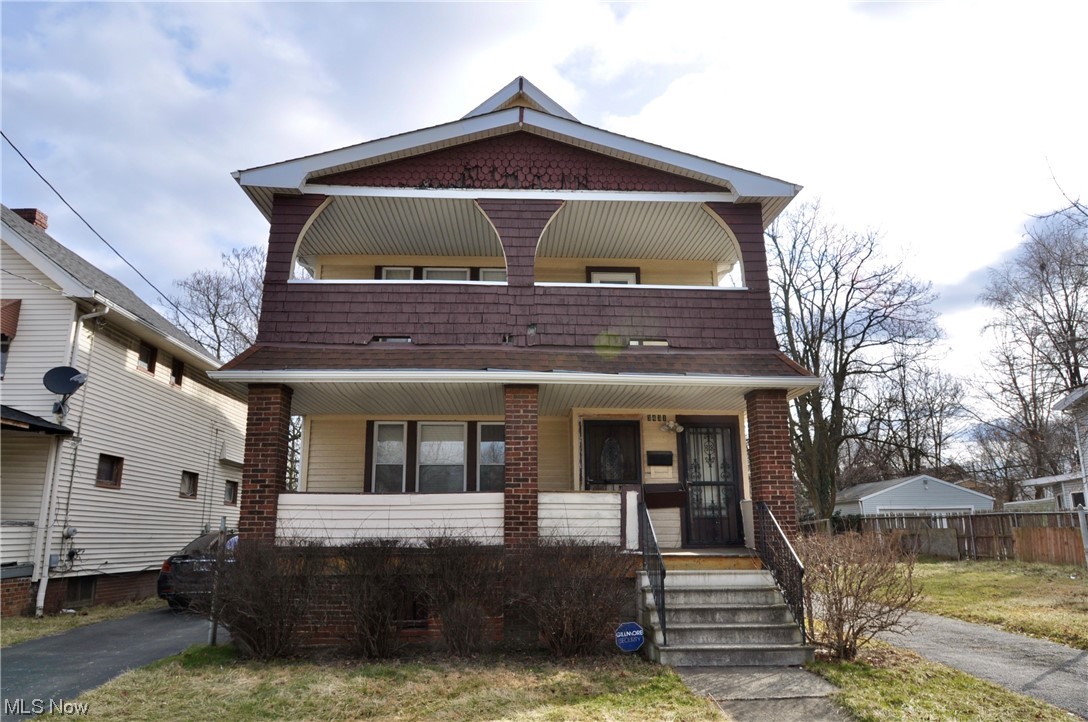 Great investment. Many updates include, 2 new furnaces, 2 new hot water tanks, all new windows, newer 2 car garage, 2 newer electrical panels. Upstairs has been updated with new flooring and carpet, new paint. 3rd floor attic space can be finished to add to total livable square footage. Sale includes vacant parcel next door.