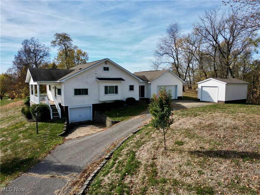 Experience the tranquility of country living in this delightful 3-bedroom, 1-bath ranch home—perfect for home buyers seeking comfort and space. Nestled on a generous 0.77-acre lot in the picturesque countryside of Neffs, this property offers breathtaking scenic views and ample room for outdoor activities, gardening, or future expansions.

The interior is a cozy and functional layout, making everyday living a pleasure. Enjoy the convenience of a very large attached garage—ideal for vehicles, storage, or a workshop. Additionally, there’s a separate detached garage providing even more space for your hobbies or storage needs.

Embrace the serene rural setting while still being within easy reach of local amenities. Don’t miss this fantastic opportunity to own a home that combines charm, potential, and the beauty of nature. Schedule your showing today and start envisioning the idyllic country lifestyle that awaits you in Neffs!