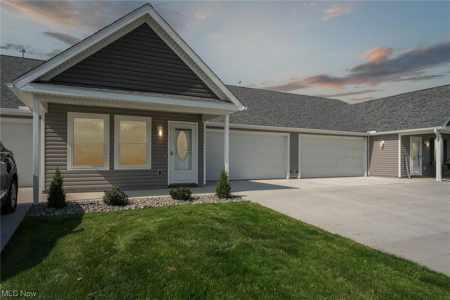 Location, Location, Location!! Prime area for a brand new condo! Close to I-90, Spire, Wineries and so much more plus these condos are located in a very desirable neighborhood. You can choose a 2 bedroom 2 bath condo with an open concept floor plan. Large master bedroom with en suite bath, and spacious walk-in closet. Second bedroom boasts a large his/hers closet and direct access to the back patio for entertaining or just enjoying during the summer months. Extra storage above your 2 car attached garage. Just ask the listing agent for more info on the 3 bedroom 2 bath condos also available for a different price point but are available. Act now and you can pick out your colors in your condo or look at additional finishing options available for the kitchen cabinetry.