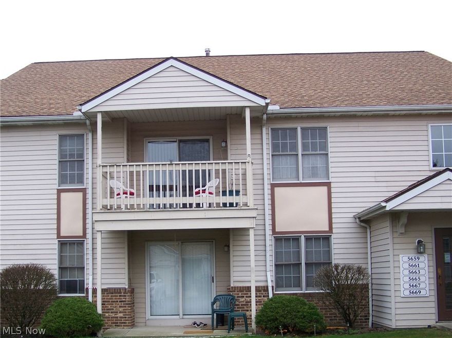 Looking for one floor living with low property taxes? You have found it here on Gateway Lane! Situated in the city of Brook Park, you have easy access to Cleveland Hopkins Airport, I-480 & 71, shopping, Berea schools, library and more! This ranch style condo is on the second floor and has an attached one car garage. Recent updates include: H20 tank=02/2019; new neutral carpeting in living room, hallway and both bedrooms; new laminate flooring in foyer and kitchen; updated lighting fixtures in both bathrooms; new garage door opener with remote; roof replaced approximately 3 years ago.  You'll enjoy the light and bright floor plan with a balcony off the dining room. The monthly maintenance fee includes your water and sewer bill along with snow removal, landscaping and use of the outdoor pool! This home is fresh as a daisy and ready for you to make it your new "Condo Sweet Condo!"