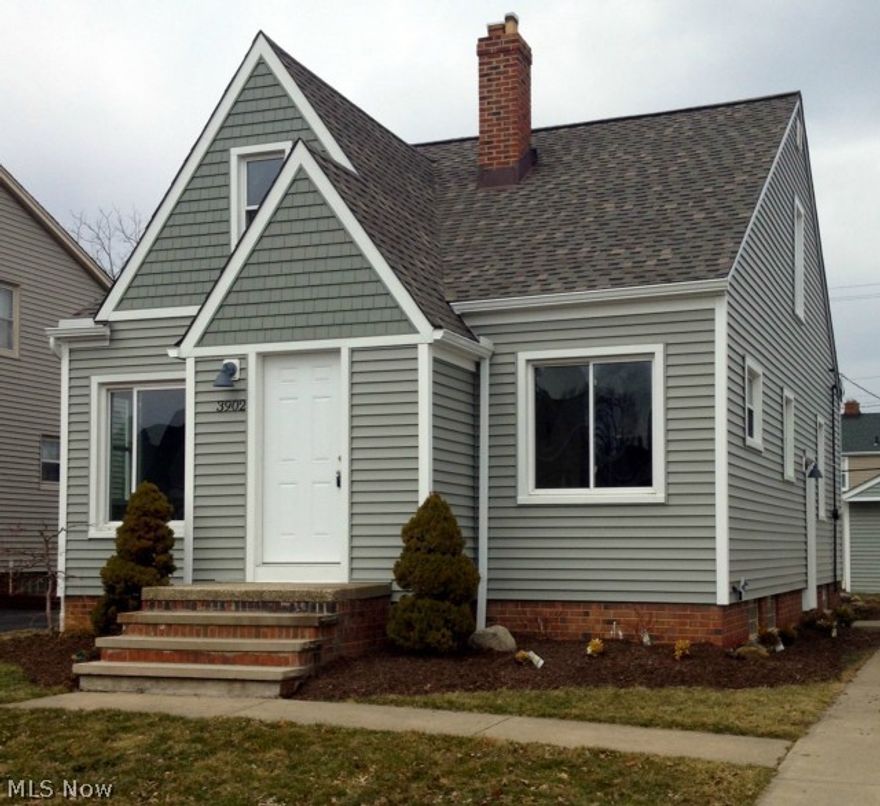 Beautifully refinished, inside and out! This home boasts refinished hardwood flooring, newer carpeting and neutral paint colors throughout in today's colors. The master suite encompasses the second floor of the home with a sitting room and a spacious walk in closet. Some of the recent major improvement include newer siding, complete tear off and installation of a dimensional shingle roof, waterproofed basement with warranty, finished basement, updated electrical panel, remodeled kitchen with stainless steel appliances and a sharp bathroom remodel! Stop by and see this beauty, you'll be happy you did!