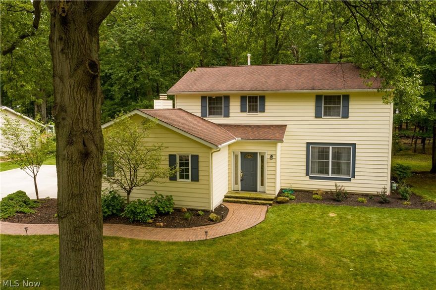 Home Sweet Home. Welcome to 167 Williamsburg Dr in beautiful Avon Lake, OH. This well maintained colonial sits on a nice wooded lot. The front living room is a great place to entertain guests. You will really cook to your heart's delight in the well appointed kitchen with beautiful Corian countertops. Right off the kitchen is the family room with a cozy fireplace which will absolutely become your relaxation headquarters!  French doors from the family room leads to an amazing 4 season room.  Upstairs boasts 4 bedrooms each with plenty of room. If you have waited for exceptional value, this is it! Arrange your private tour today....No Home Owner's Association either!!