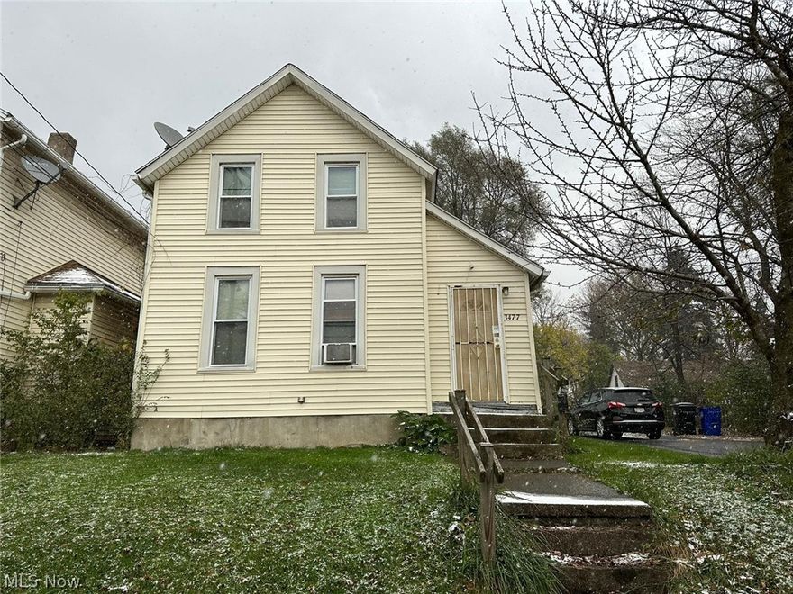 Stabilized investment property rented at $715 per month. Full colonial, maintained by professional property manger. Purchase includes three parcels (the lot the house is on, the lot in the back that the garage is on, and the vacant lot to the south). Furnace replaced about two years ago. Includes a home warranty.