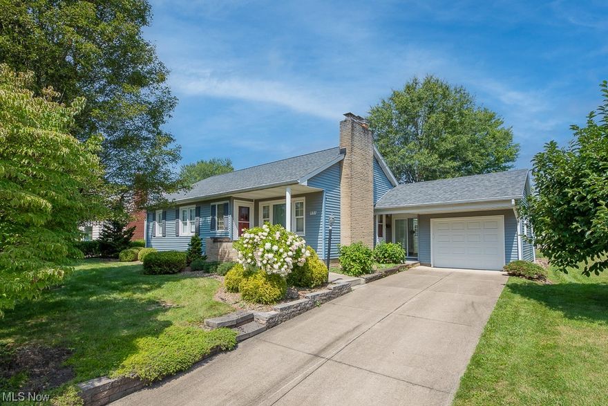 Wonderful ranch home in great condition!  Vinyl siding and cement drive.  Updated kitchen and all appliances to stay plus washer & dryer.  Roof approximately 10 yrs old.  2 bedrooms 2 baths plus possible 3rd bedroom.  Updated windows.  Home also has a Florida room.  Gas fireplace.  Very nice yard with an enclosed breezeway between home and garage.  Many improvements- won't last long!  Call for details or a private showing.