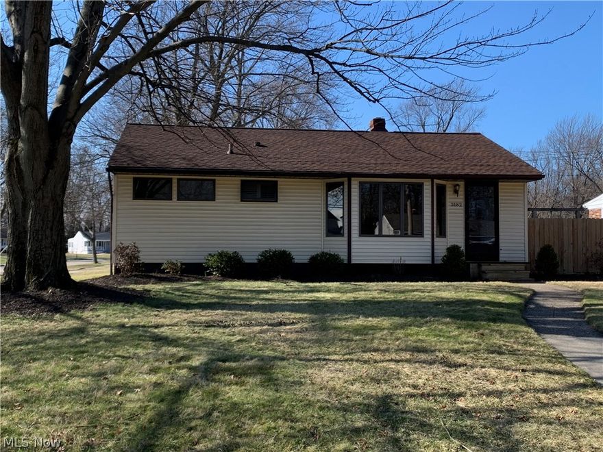 Beautiful and Superbly Maintained Ranch Style Home Located on a Quiet and Less Traveled Cul de Sac Street in Beautiful North Olmsted. Home Features a Spacious and Fully Equipped Eat in Kitchen with Custom Made Solid Wood Cabinets, a Recently Updated and Professionally  Done Main Bath,  Newer Top of the Line Lenox Furnace and Central Air (2yrs), Hot Water Tank (Rheem 3 yrs) and a Newer Roof (2 yrs) Anderson Windows Throughout. A Gorgeous Living Room With Bay Window and 3 Sufficiently Sized Bedrooms, Hardwood Floors Throughout .Newer Blinds and Fans (Hunter) in the Bedrooms.  Additional Space can be Found in the Lower Level where you can Relax in a Finished 21 X 11 Rec/Media Room accompanied  with the Equivalency of a 2nd Full Bath for added Convenience(Shower In Separate Room). Home is Well Insulated Throughout, Electrical is Updated, Most Rooms are Freshly Painted and Move in Ready. Outside You will find an Over Sized 2 Car Garage (New Garage Door Openers) Equivalent in Size to a 3 Car