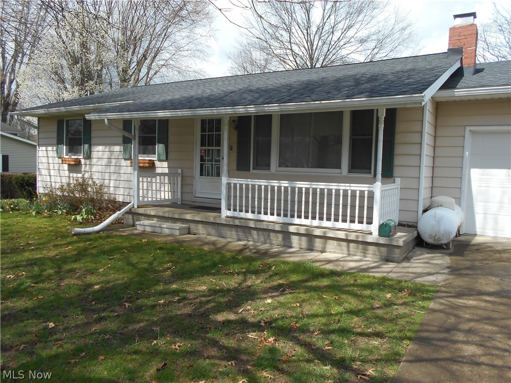 his 3 bedroom,2 bath ranch home is situated in a rural subdivision on almost a 1/2 acre lot and has unlimited possibilities. located just 3 miles from Coshocton in Riverview school district this property gives that country feel yet close to employment and shopping. The home features 3 bedrooms, 2 full baths , a nice sized living room with a fireplace and a kitchen with laminate flooring. The roof was replaced in 2021 and there is a beautiful all window sunroom ( 2019) on the back of the home to enjoy all year round. There is a 2 car attached garage and a storage bldg to store mowers and yard tools. Let your imagination run wild as you redecorate the interior to add your personal touches .