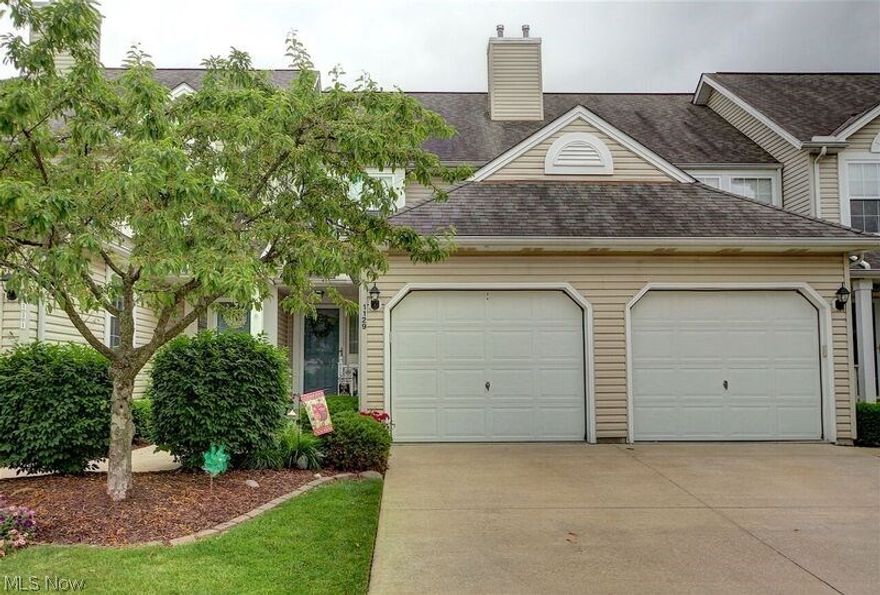 Move right into this well cared for 2 bedroom, 2.5 bath townhome conveniently located near I-90 highway access.  Maintenance-free living in a beautiful neighborhood.  This home features an open floor plan with kitchen overlooking the living room, gas fireplace & sliding door that opens to a 10x12 deck offering a view of a peaceful pond.  Master bedroom has dual closets & ceiling fan and adjoining full bath.  Additional features include an attached 1-car garage and finished basement with full bath and laundry.  Recent updates include a new hot water tank, refrigerator and garbage disposal (all 2015).  All appliances stay and sellers are offering a one-year home warranty!  Don't miss this opportunity!