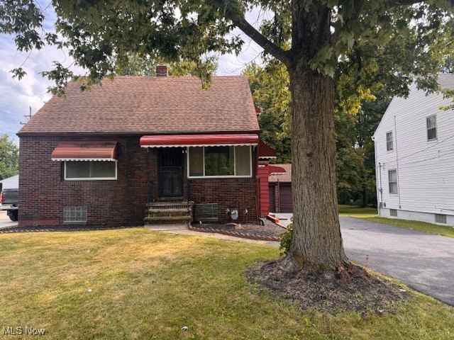 Welcome to this charming all-brick home with timeless curb appeal and a spacious detached two-car garage! Step inside to a large, versatile living room that easily accommodates both lounging and dining. The main floor offers a convenient primary bedroom with beautiful hardwood floors, while two additional bedrooms upstairs provide cozy spaces for family, guests, or a home office. Enjoy brand new laminate flooring in the kitchen, bathroom, and basement stairs, along with a freshly paved driveway. The half-finished basement features a roomy, carpeted bonus area—perfect for movie nights, workouts, or a playroom—plus a separate laundry area with washer, dryer, and utility sink.
This solid, livable home offers thoughtful updates and plenty of potential, making it a perfect opportunity for a comfortable new home of your own or as an investment property.