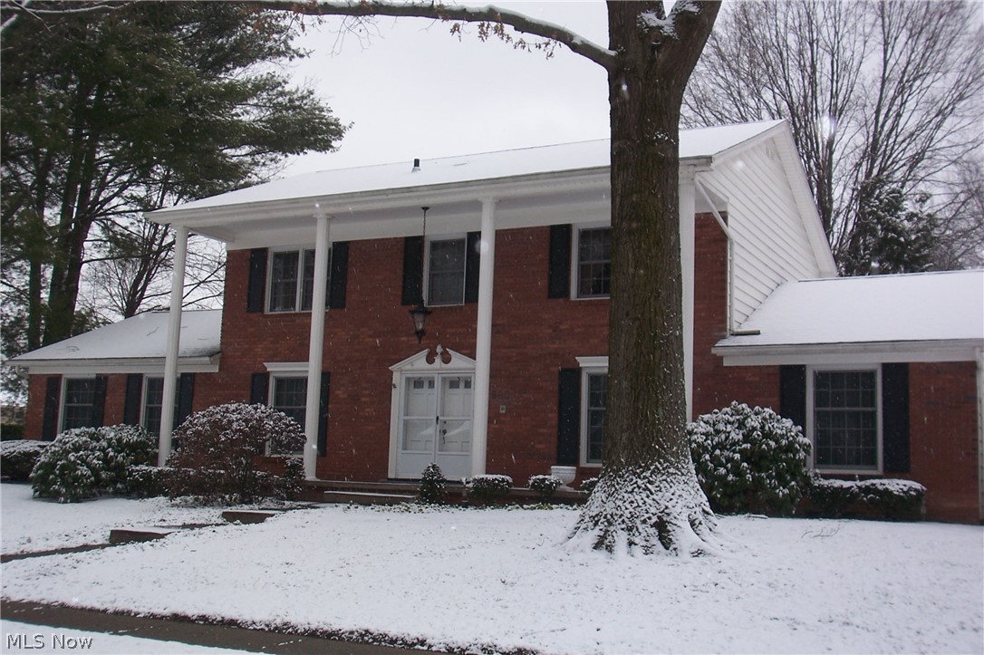 Well maintained 4 bed, 2 full and 2 half bath stately colonial in Tallmadge Woods, in need of updating. Screened sun room, 1st floor office, living and family room w/fireplace! Basement rec room with plenty of storage, wet bar w/frig and 2nd office. 2nd floor master with bath and slider to private deck! 2020 new garage door! 2019 new disposal, 2014 AC, 2013 breaker box, 2012 roof, 2011 power washed and deck repair, 2009 concrete drive, 2008 furnace w/humidifier and stove, 2007 new Anderson windows! Trees have been well maintained over the years with new rhododendrons and azaleas planted 2015! Owner says hardwood floors under at least 2 bedrooms! Parquet hardwood floor foyer! Other room on first floor is screened porch! No FHA or VA. Furniture and pictures remain, lamps do not.