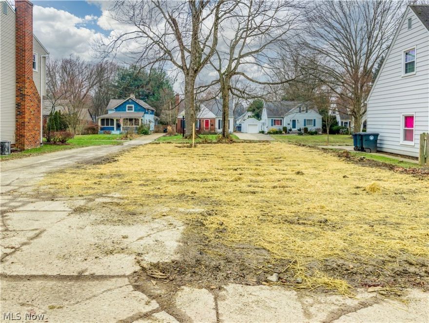 Rare opportunity to build your dream home on this hard to find Akron area lot. It is an improved residential lot residential lot. There is a 15 year tax abatement on a newly built home through the city of Akron. Info is available on the city of Akron website. The yearly taxes on lot only are estimated. The taxes have not  been certified by the county.