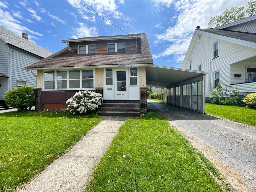 Pack your bags and get ready to move into this recently renovated 3-bedroom, 2-full-bathroom home in Struthers! Updates include fresh paint, new carpet, and new light fixtures throughout, offering a modern and inviting atmosphere. Beautiful natural woodwork!  Step inside to discover a spacious living room with new carpeting, perfect for relaxing or entertaining guests. The formal dining room features new LVT flooring. The eat-in kitchen is a great gathering place, and has granite countertops, ceramic backsplash, built in cutting board, new cooktop, new built-in oven, and a refrigerator that will be delivered on or about  5/5/24. The kitchen also features new LVT flooring. Upstairs, are three bedrooms and a  walk-up attic, that offers additional storage. The updated bathroom is complete with a new step-in shower, a bathtub, and a new toilet. The full basement includes a convenient full bath with a step-in shower, adding functionality to the home. Outside, you'll find an enclosed front porch and an enclosed back porch, providing extra space for relaxation and enjoyment. Don't forget about the covered carport area and 2 car detached garage. Don't miss this opportunity to own this beautiful  home. Call today to schedule a showing and make this house your new home.