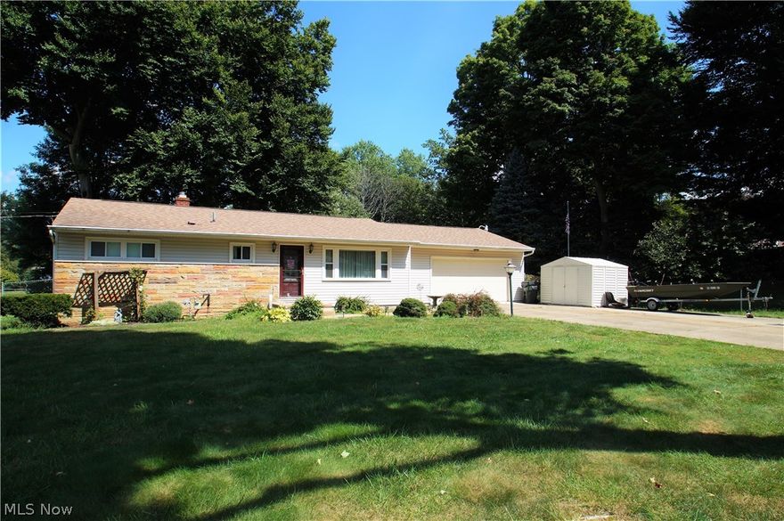 First floor living! This RANCH located in Plain Township has quite a few wonderful features, including: Very large double lot, 23 x 11 Sun Room, hardwood floors throughout most of the first level, updated master bathroom, extra parking space, perfect for a boat, car, or RV, completely fenced in backyard, and more. 
3 bedrooms on the first floor, one and 1/2 baths, ceiling fans in most rooms, newer furnace and A/C. 2 storage sheds. A concrete Basketball pad in the backyard. Park-like setting with plenty of shade and room for the kids to roam. This is a great property. PARCELS 05210538 AND 05210539 will transfer with the sale. A pre-listing home inspection has also been completed.
Come take a look today!